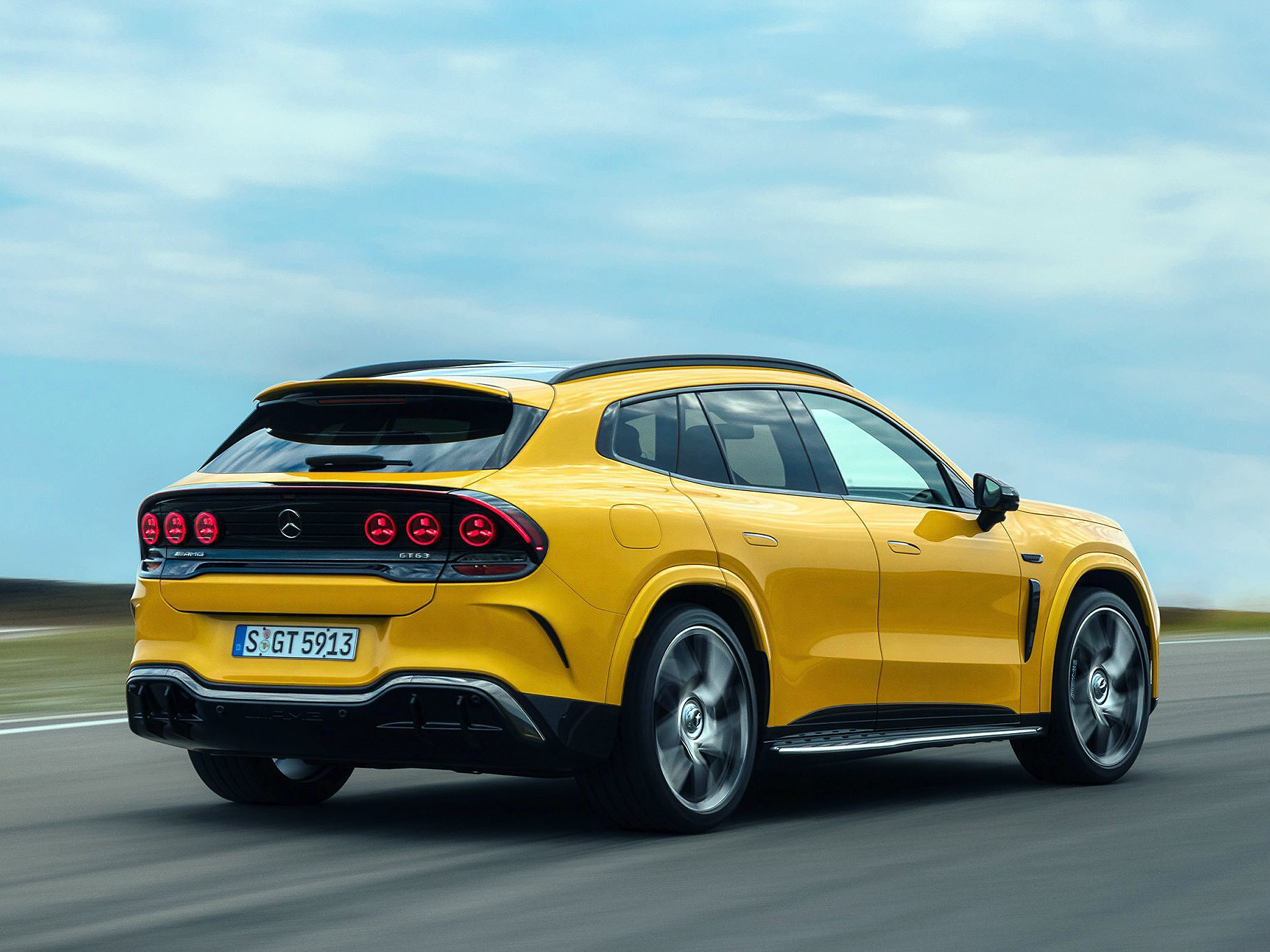 Mercedes prices faux V8 engine noises higher than V6 sounds in new AMG GT electric SUV