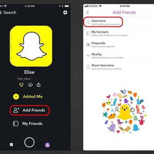 Snapchat Username Sharing